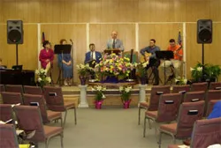 Chenal Valley Baptist Church in its early years