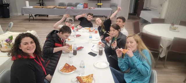 Youth pizza party